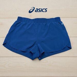 NWOT, ASICS, Navy Blue Women's Running Shorts, Large 🏃‍♀️‍➡️